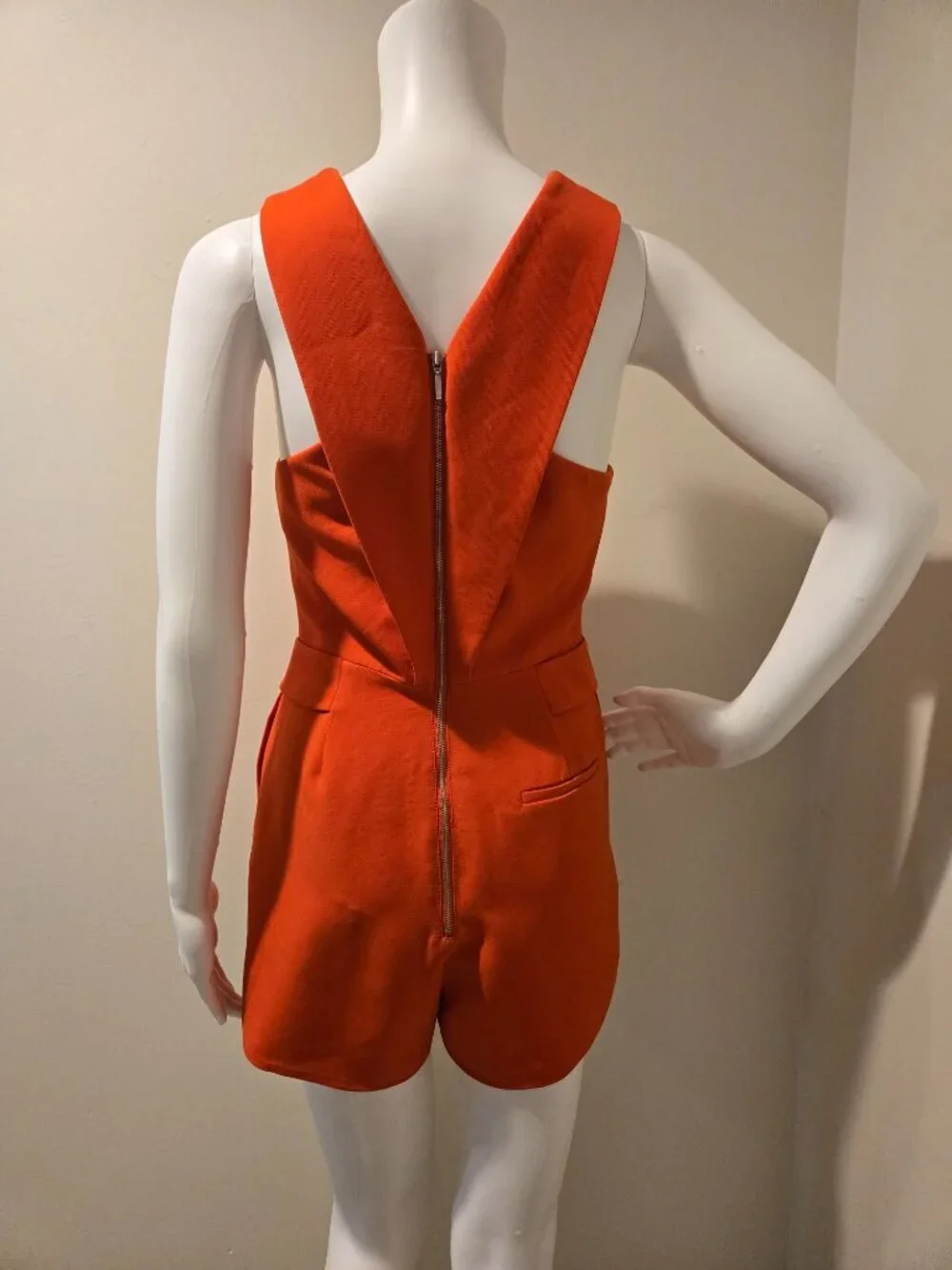 Finders Keepers Hurricane Playsuit Orange S